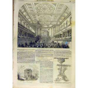  1853 Saltaire Concert Bradford Cromwell Brompton Print 