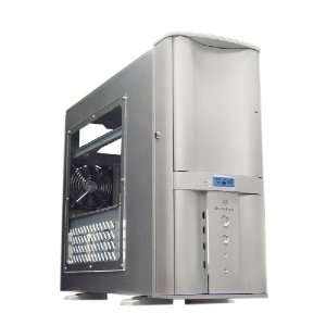   Panel With Side Panel Standard ATX Computer Case (Silver) Electronics