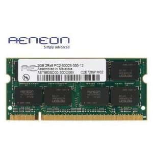  Aeneon   Memory   2 GB   SO DIMM 200 pin   DDR2   667 MHz 