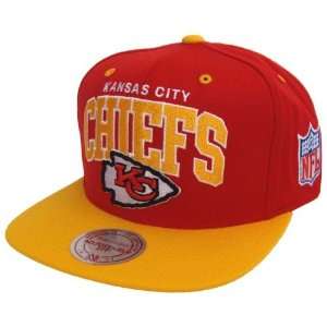   City Chiefs Mitchell & Ness Block Snapback Cap Hat 