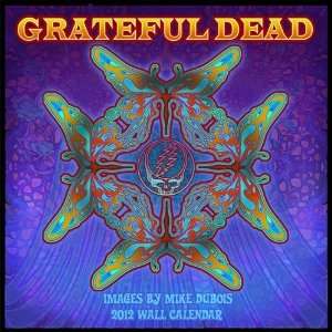    Grateful Dead 2012 Calendar Jerry Garcia Deadhead 