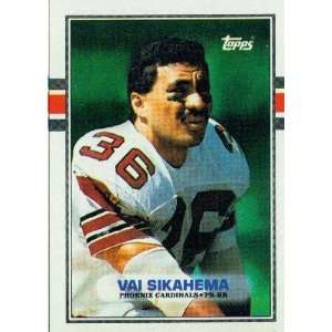  1989 Topps #279 Vai Sikahema   Phoenix Cardinals (Football 