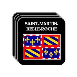  Bourgogne (Burgundy)   SAINT MARTIN BELLE ROCHE Set of 4 
