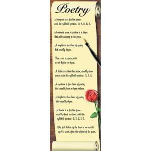   Publishing Mc v1625 Poetry Colossal Concept Poster Toys & Games