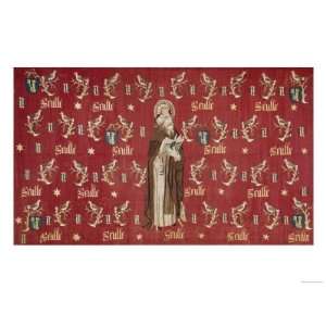  Saint Anthony Armorial Hanging of the Chancellor Giclee 