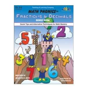   TLC10347 Math Phonics Fractions & Decimals  Grade 3 6 Toys & Games