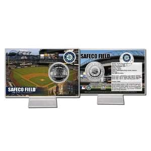 Safeco Field Silver Plate Coin Card 