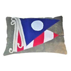  Signal Flag 18 x 18 Recycled Canvas Pillow