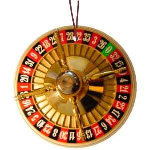  Roulette Wheel Design Glass Round Christmas Tree Ornament Suncatcher 