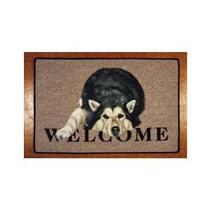  Siberian Husky Decorative Mat