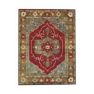  Capel Annette Red Amber 570 Traditional 7 x 9 Area Rug 