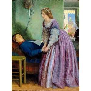  Hand Made Oil Reproduction   Arthur Hughes   24 x 32 