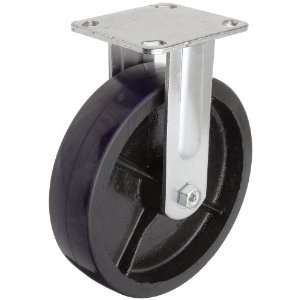 RWM Casters 65 Series Plate Caster, Rigid, Kingpinless, Forged Steel 