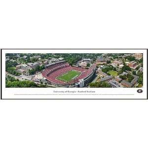  Georgia Bulldogs Sanford Stadium Framed Panoramic Picture 