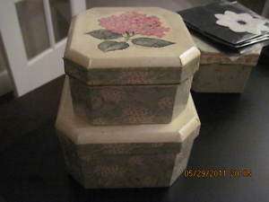 Decorative Display Boxes (pair)  