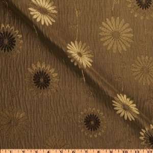  56 Wide Kasper Delicia Jacquard Antique Brown Fabric By 