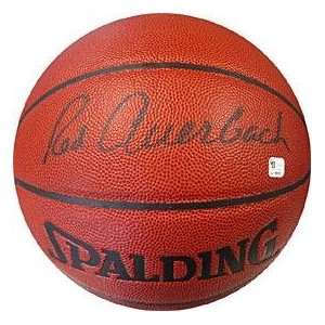  Red Auerbach Autographed Basketball   Indoor Outdoor 