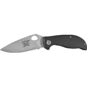   Handle, Stainless Drop Point Blade with Thumb Hole and Pocket Clip