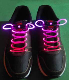   Light Up Shoes Shoelaces Luminous Shoestring Flash Strap Stick Disco