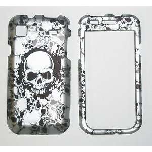  Over Crowded Silver Skull Snap on Rubberized Hard Skin 