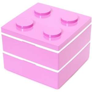  funny light pink building block Bento Box from Japan Toys 