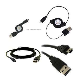  Premium Skque Mini USB Data Cable(Straight)+Mini USB Data 