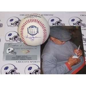  New York Yankees Reggie Jackson Hand Signed 2008 Yankee 
