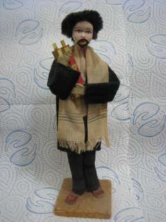 VINTAGE JEWISH HAND MADE DOLL ISRAEL 1950s  