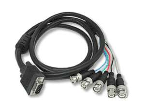 horizontal sync and black for vertical sync connectors 5 bnc rgbhv 