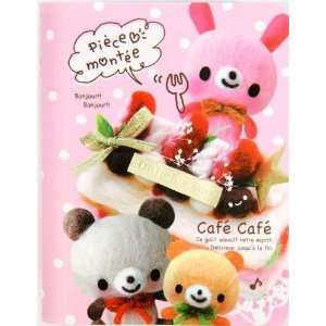   Cafe Cafe photo album with bunny, bears and cake Japan Toys & Games