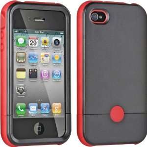  New Durable Usa Red Dockable Hard Case For Iphone 4 Shock 