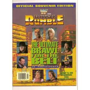  Official 1992 Royal Rumble Event Program 