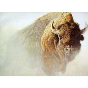  Robert Bateman   Chief American Bison Canvas Showstopper 