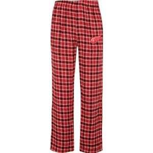 Detroit Red Wings Youth Red Legend Flannel Pants  Sports 