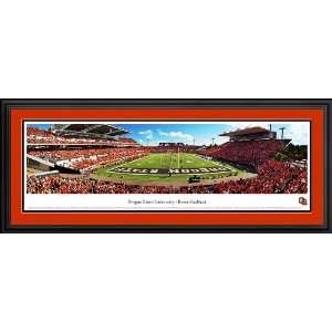 Oregon State University Beavers At Reser Stadium DELUXE Framed Print 