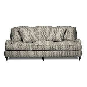 Williams Sonoma Home Bedford Sofa, Swash Stripe, Charcoal, Standard 