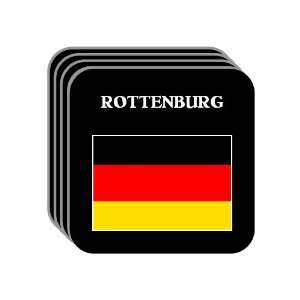  Germany   ROTTENBURG Set of 4 Mini Mousepad Coasters 