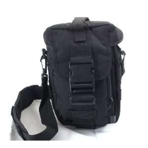  Rothco Flexipack Molle Tactical Shoulder Bag   Black 