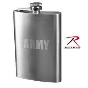  Rothco Army Engraved Flask