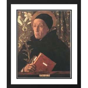  Bellini, Giovanni 28x34 Framed and Double Matted Portrait 