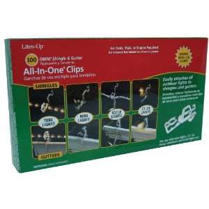    in One Clip Outdoor Tube or Icicle Light, 100 Count