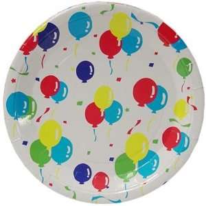  Balloons design 9 Paper Plates