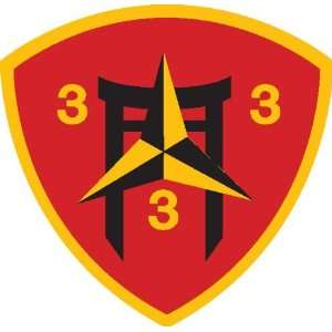  USMC 3rd battalion 3rd marine regiment sticker vinyl decal 