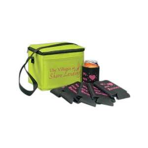 com Gift set with Koozie (TM) 6 pack Kooler and 6 collapsible Koozie 