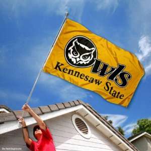  Kennesaw State Owls KSU University Large College Flag 