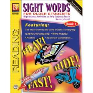   REMEDIA PUBLICATIONS SIGHT WORDS FOR OLDER STUDENTS 