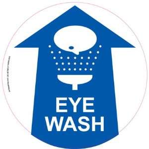 Eye Wash Floor Sign 17.5 Circle