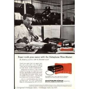 1957 Dictaphone Paperwork goes easier with the Dictaphone Time Master 
