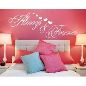  Always & Forever   Vinyl Wall Decal