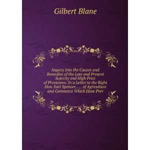   of Agriculture and Commerce Which Have Prev Gilbert Blane Books